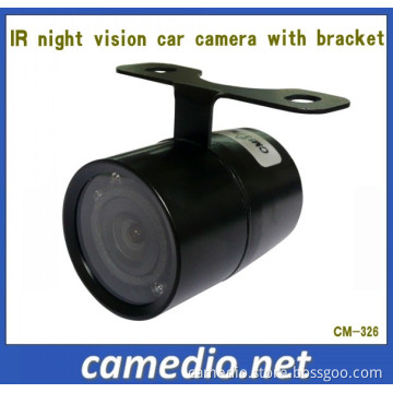 Waterproof Color CMOS IR Night Vision Camera for Cars with Bracket